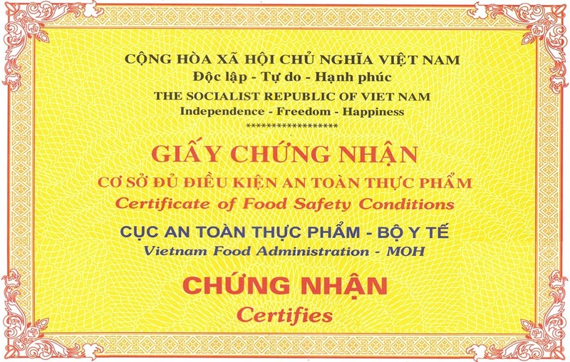 Vệ sinh an toàn thực phẩm